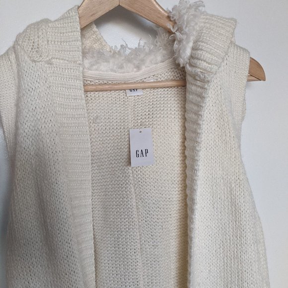 Gap knitted hooded cardigan - Picture 3 of 7